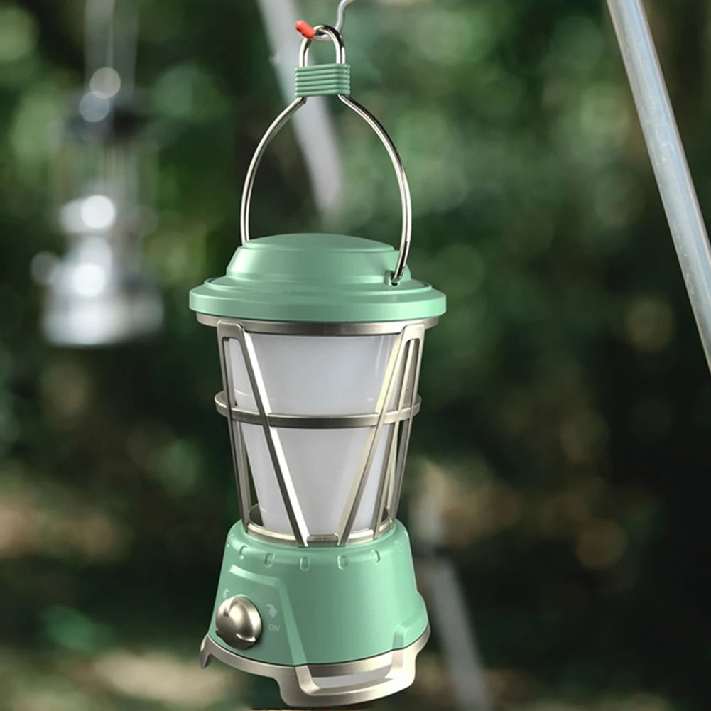 

2 Modes Waterproof Portable LED Lanterns Lamp USB Rechargeable Hanging Emergency Camping Flame Lights Outdoor Tent FishingHiking