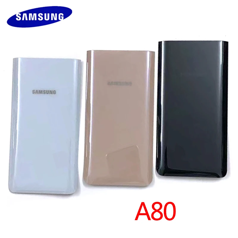 

Задняя крышка для Samsung Galaxy A80, A805, SM-A8050, стеклянная