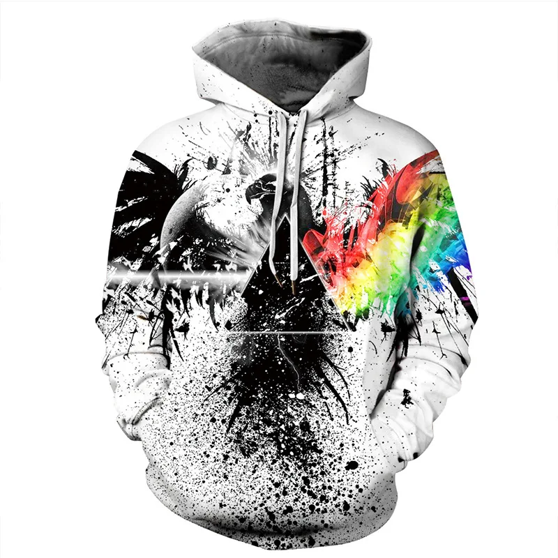 

Men Women Paint Splatter 3D Print Hoodie Fashion Harajuku Hipster Casual Hoodie Hipster Oversized Hooded Sweatshirt