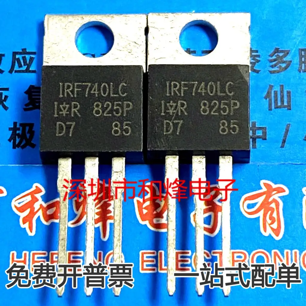 

5 шт.-10 шт., IRF740LC TO-220 MOS 400V10A, новый и оригинальный НА СКЛАДЕ