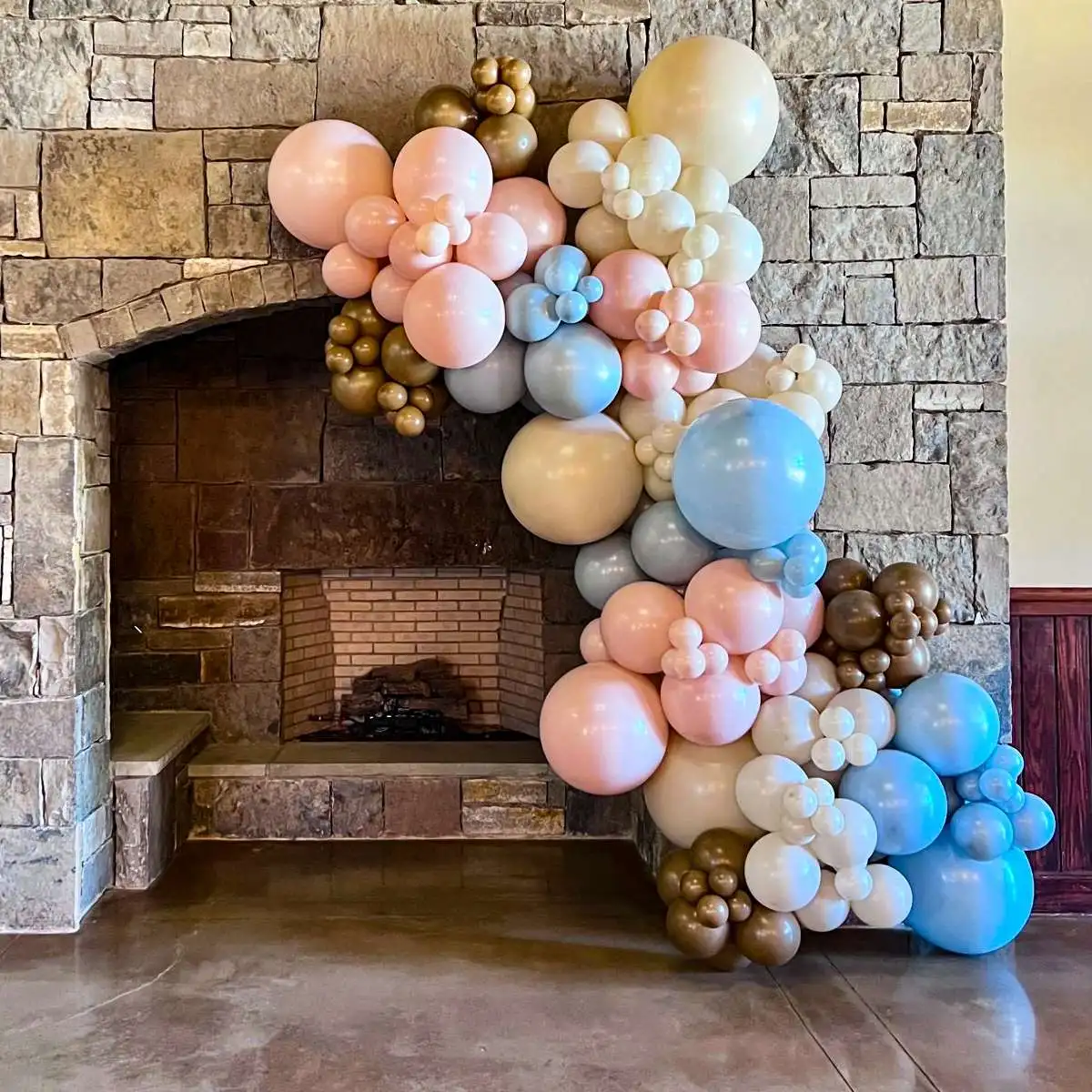 

Macaron Pink Blue Balloons Garland Arch Kit Birthday Party Decor Kids Wedding Party Supplies Baby Shower Latex Balloon Decor