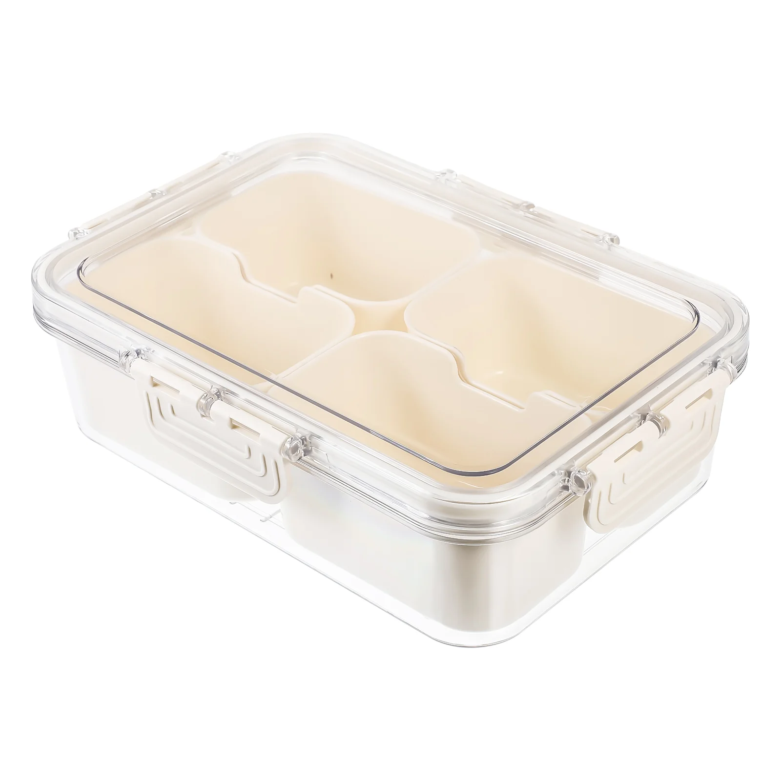 

Fruit Trays Serving Party Lids Dried Case Compartment Snack Container Creative Plate Holder