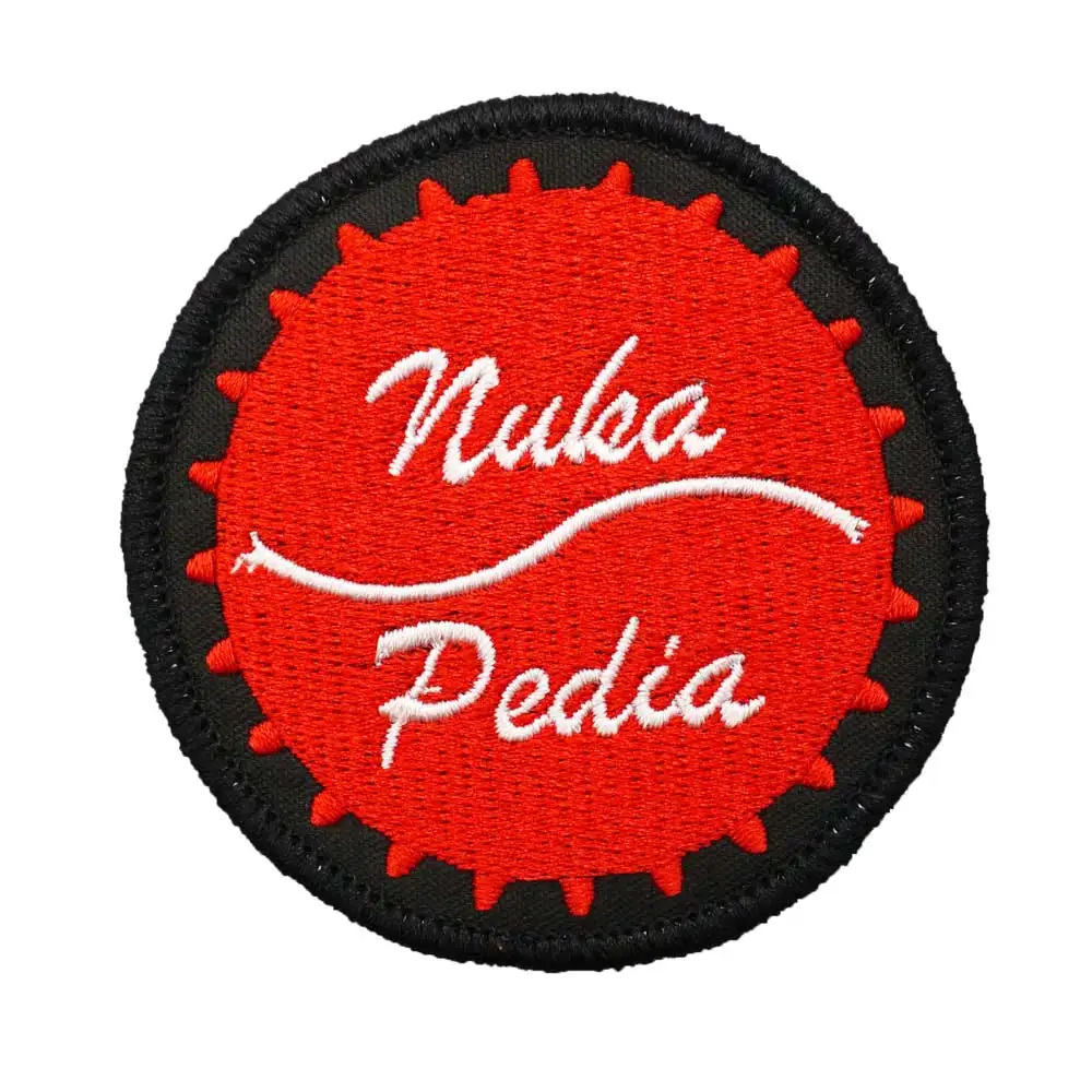 Логотип компании-производителя оружия вышивка крючок и петля для шитья на