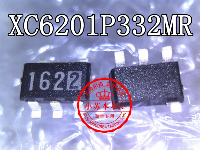 10 шт./партия, модель XC6201P332MR 162