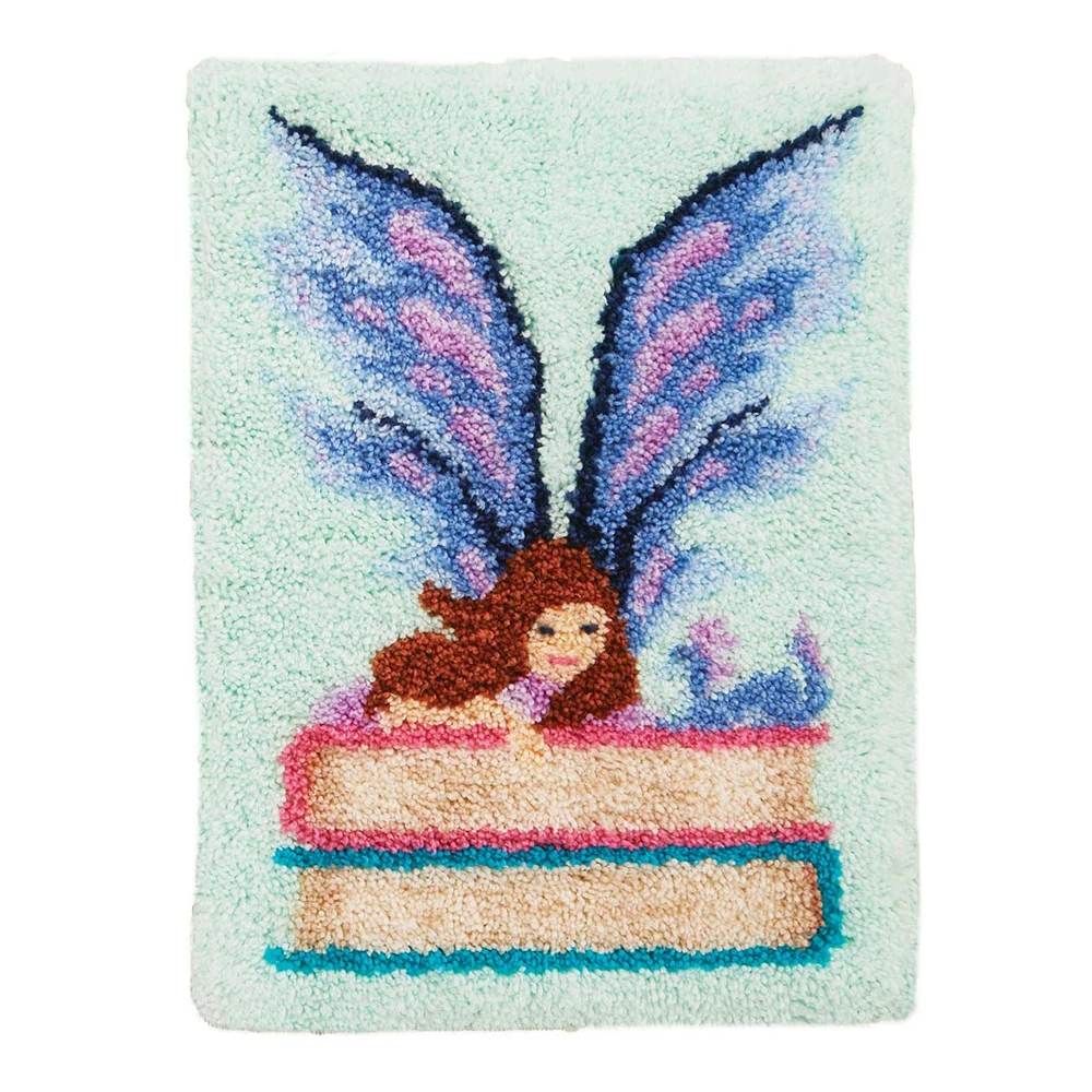 

latch hook rug kits for adults crochet mat diy craft supplies bag making kit latch hook yarn carpet knot set rug making