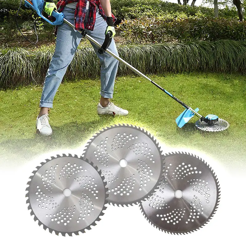 

Lawn Mower Alloy Saw Blade 40T/60T/80T Alloy Brush Cutter Disc Lawn Mower Saw Blade For Grass Trimmer Cutting Disc Garden Tools