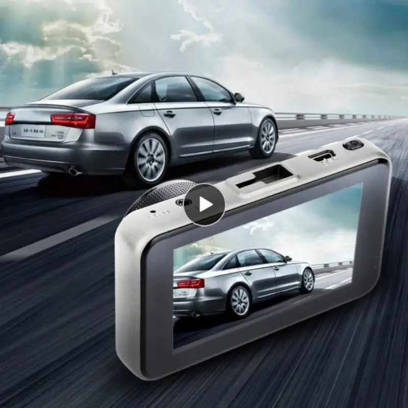 

3 Inch Dash Camera 1080p Driving Recorder Dual Recording Night Rear View Car Video Recorder Dvr Car Accessories