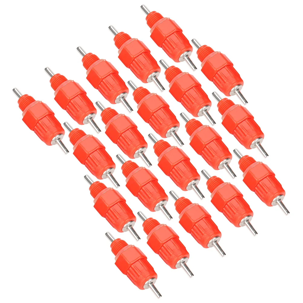 Автоматическая поилка для воды винтовой тип кормушка цыплят уток домашнего