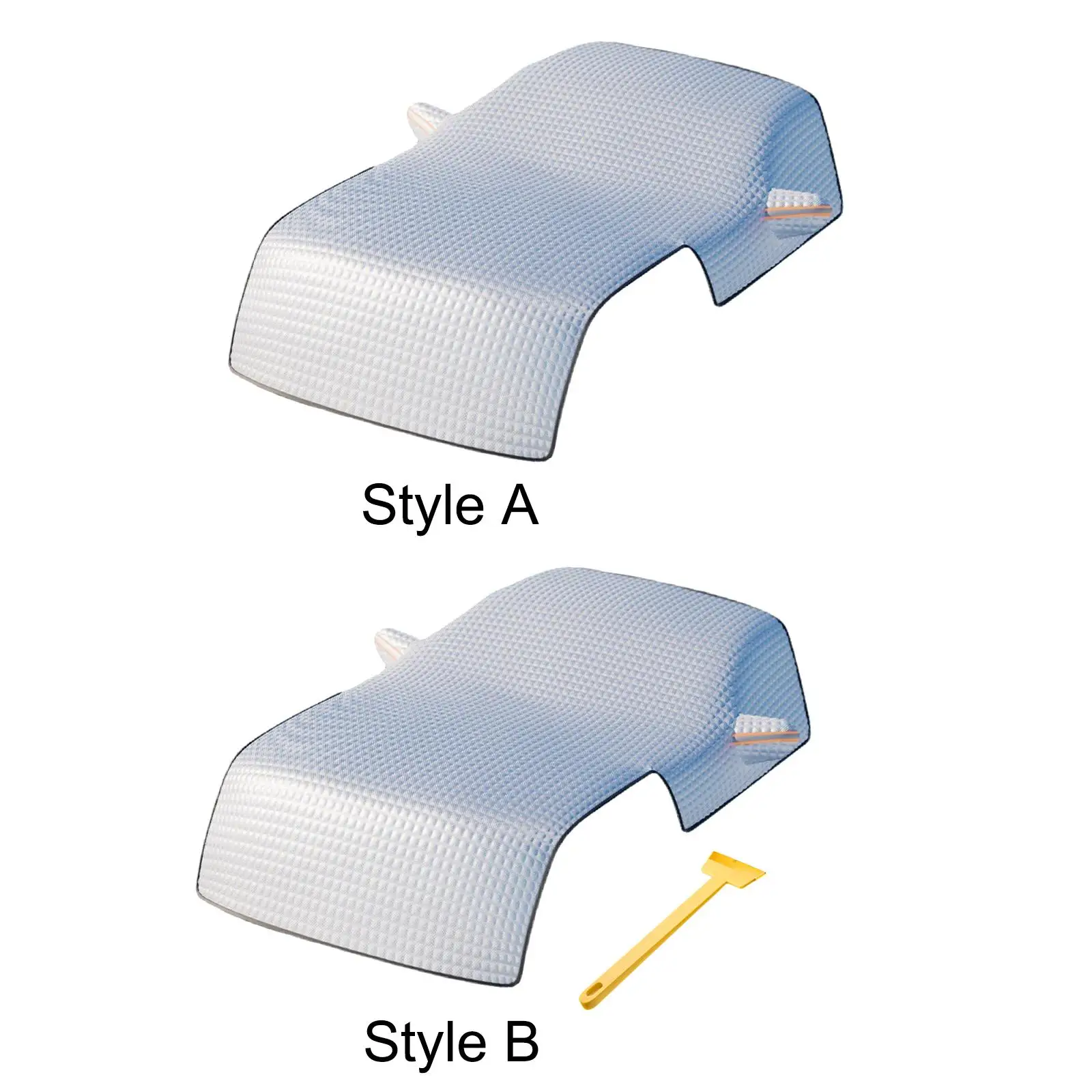 Снежный чехол на лобовое стекло автомобиля утолщенный устойчивый к атмосферным