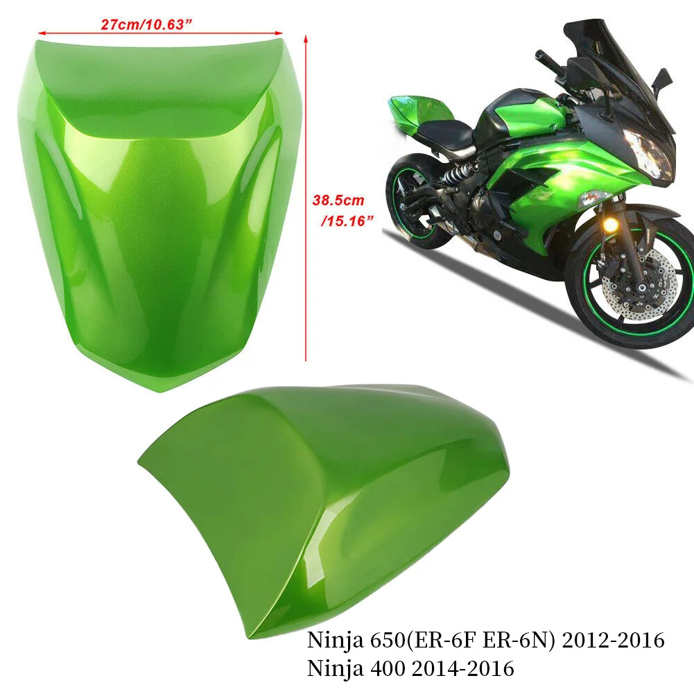 

Motorcycle Rear Passenger Pillion Seat Cowl Fairing Cover For Kawasaki Ninja 650(ER-6F ER-6N) Ninja 400 2012-2016