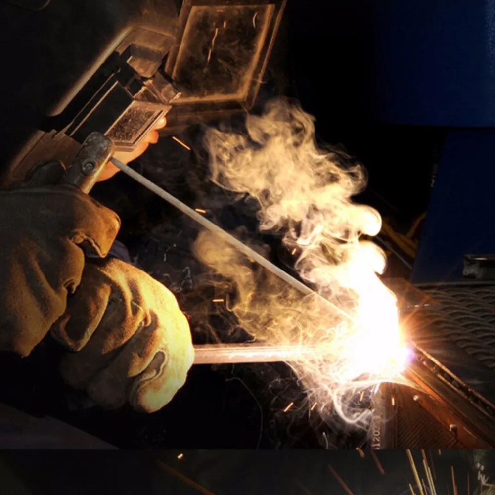 

10pcs 3.2x350mm Iron Welding Rod Essy Low Temperature Welder Soldering Bars Solder Sticks GB E4303 AWS E6313 J422 Titanium