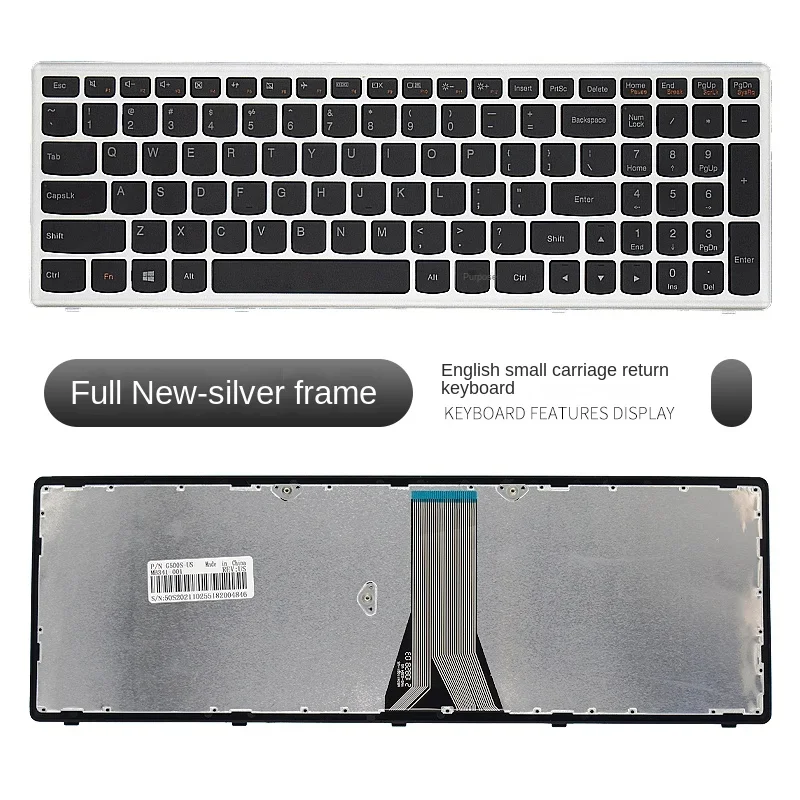 Замените костюм для Lenovo G500S G505S S500 Z510 Z505 Flex 15 S500T Z501 S510P клавиатура ноутбука