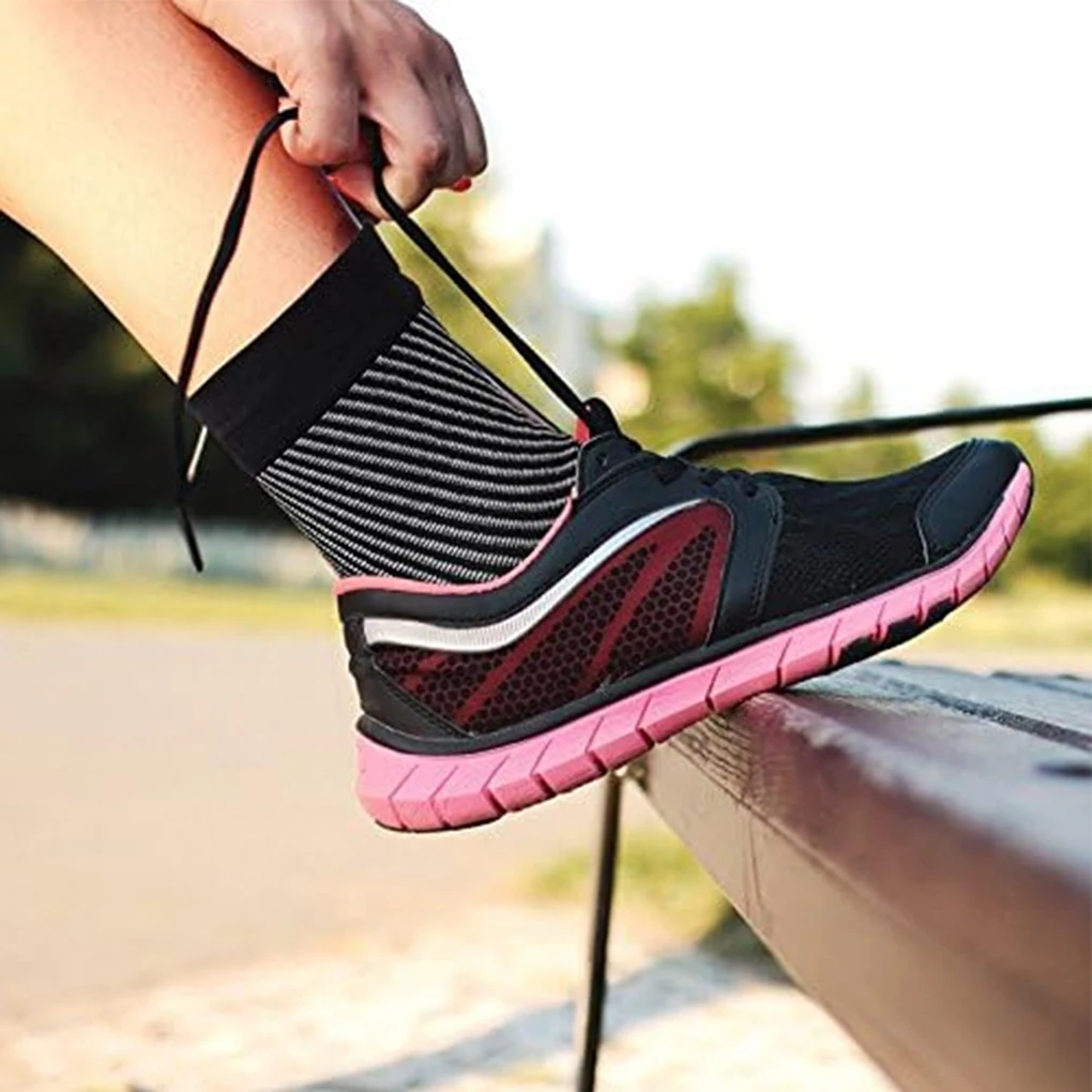 

2 А в наборе 2 нейлоновых нескользящих носки для сжатия ног с влагоотводящим эффектом для подошвенного фасциита