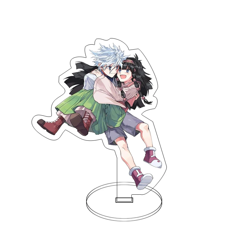 Аниме фигурки Hunter x Killua Freecss Gon акриловая подставка настольные декоративные