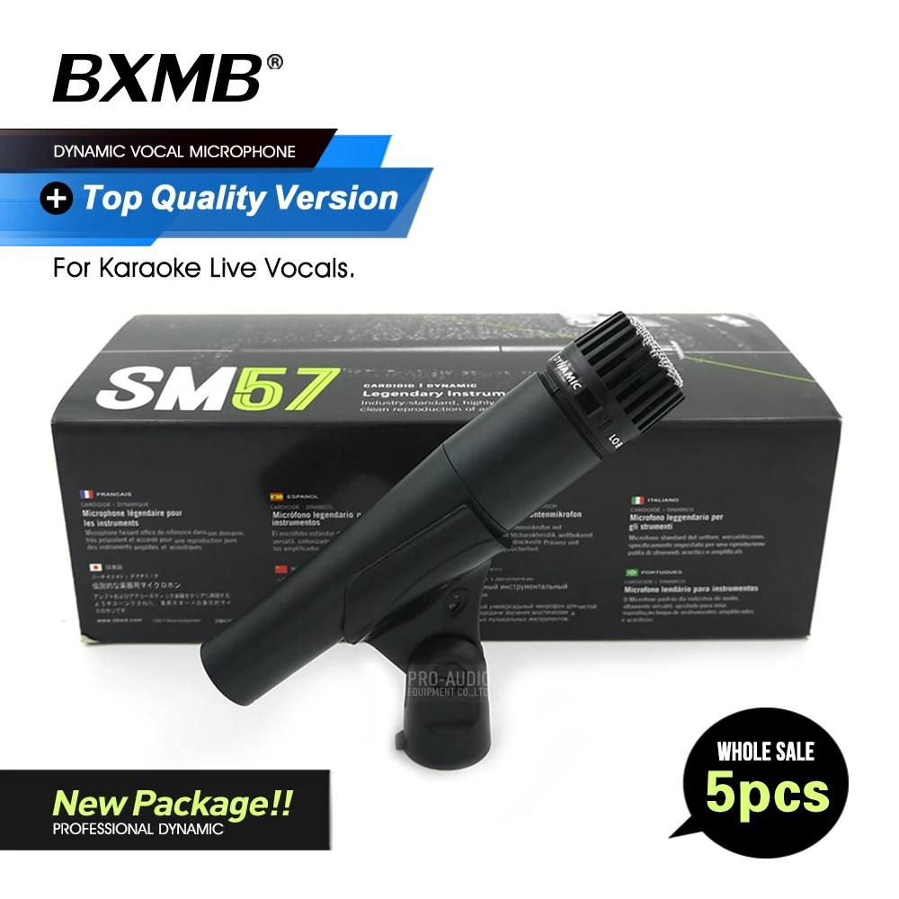 

5 шт./партия, профессиональный проводной микрофон SM57 SM57LC