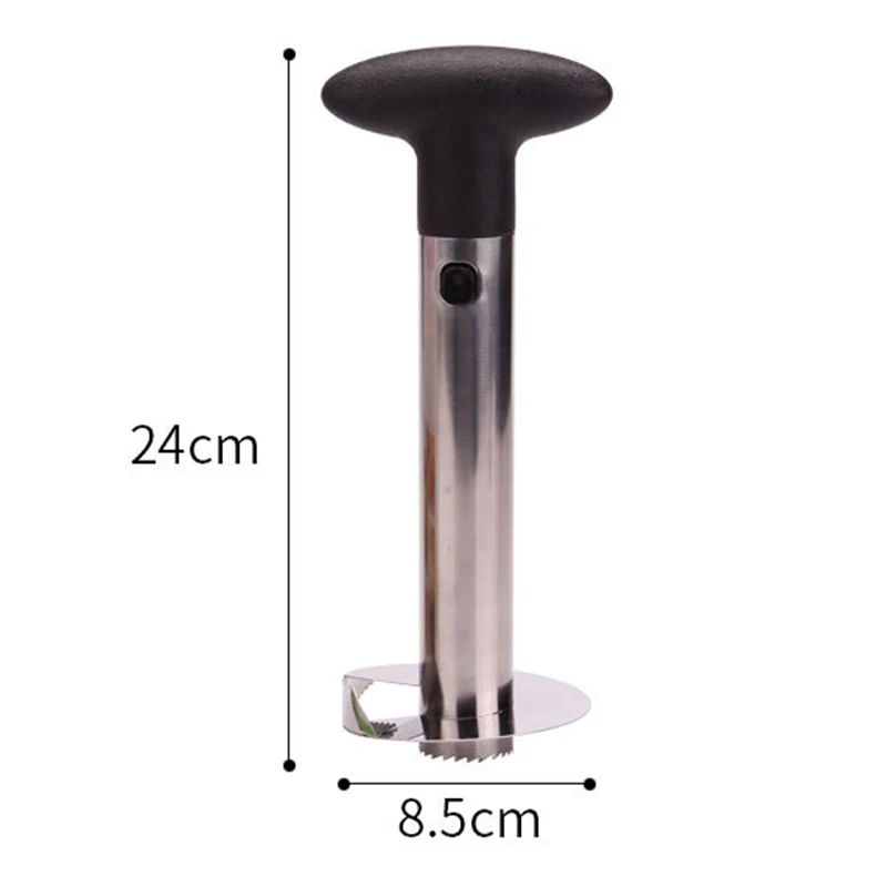 Столовые приборы для очистки ананаса из нержавеющей стали, нарезатели фруктов, режущие ножи, кореры, дольцеделители Kitchen Tools 1PC on.