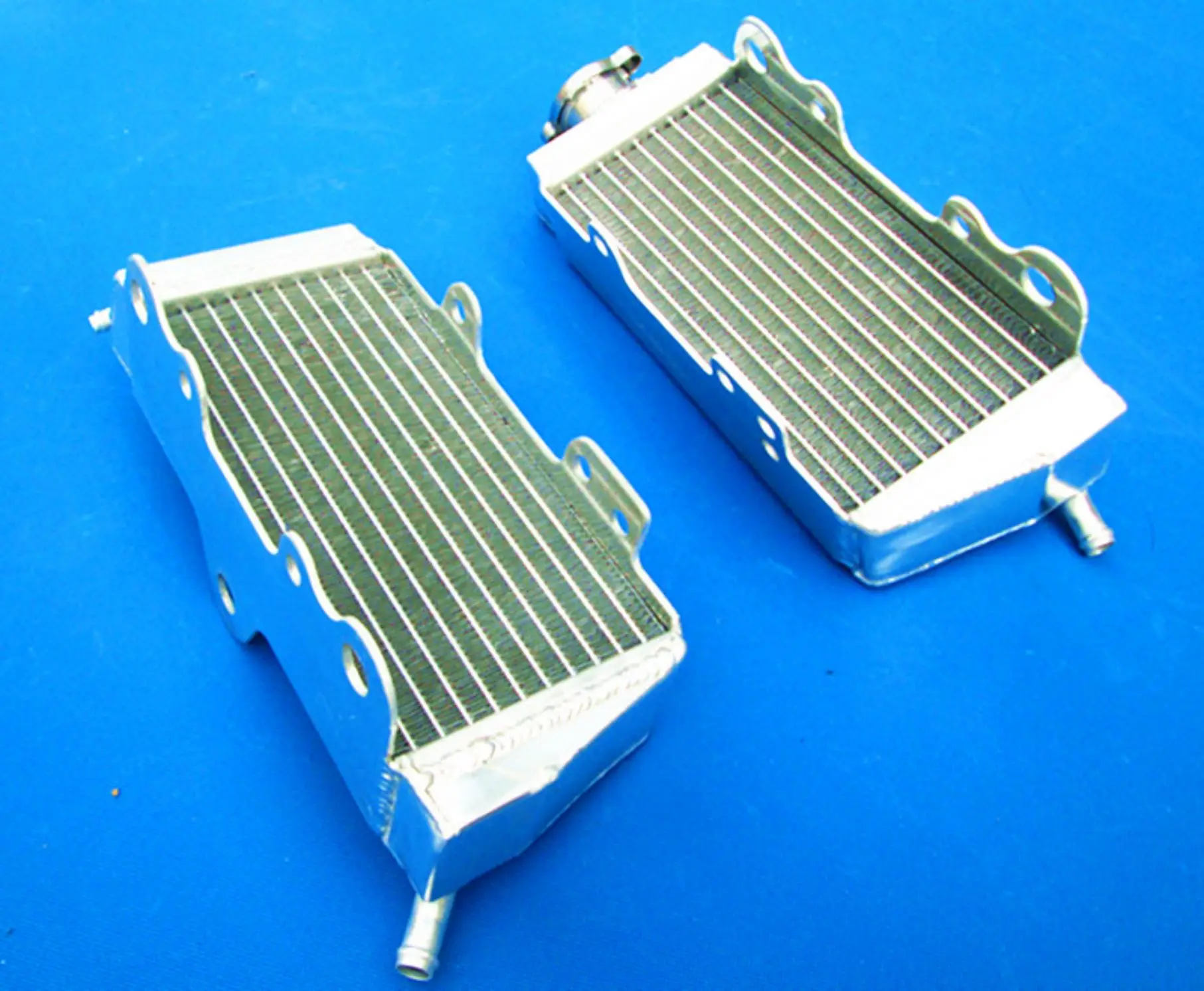 Для Honda CR250R CR 250R 1985-1987 годов алюминиевый радиатор охладитель охлаждающей жидкости