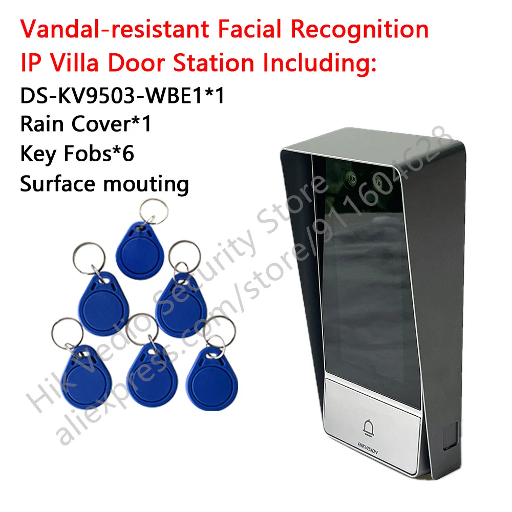 

Видеодомофон Hikvision DS-KV9503-WBE1