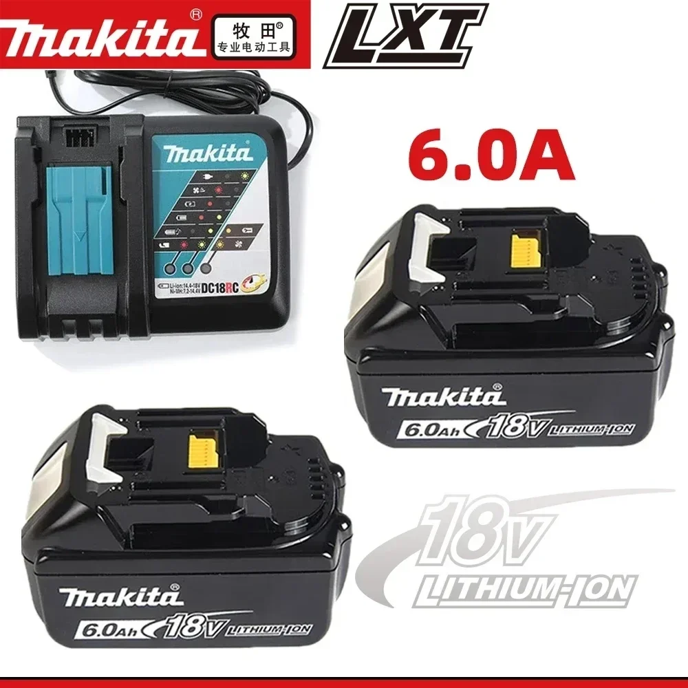 100% совместимая с Makita 18 в 6.0Ah перезаряжаемая батарея для электроинструмента