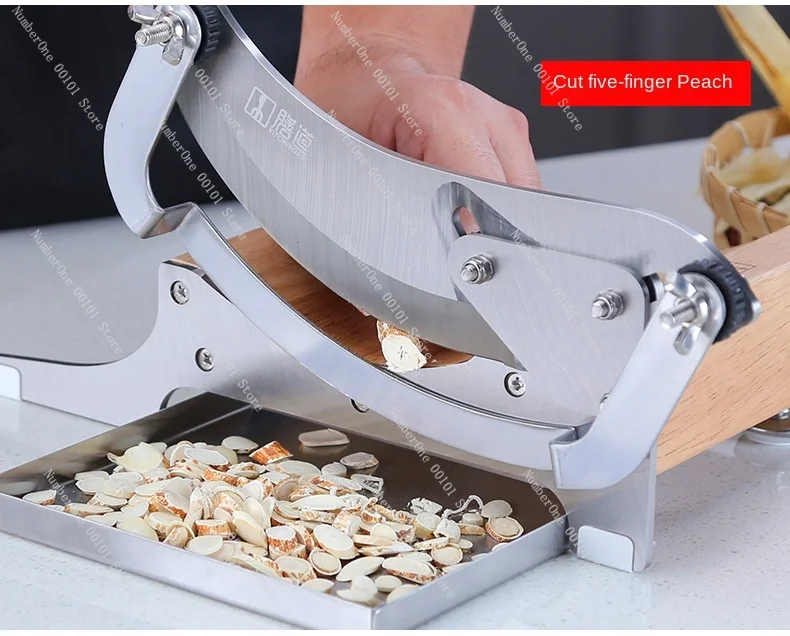 Машина для нарезки женьшеня слайсер маки ганодермы рогов китайская травяная