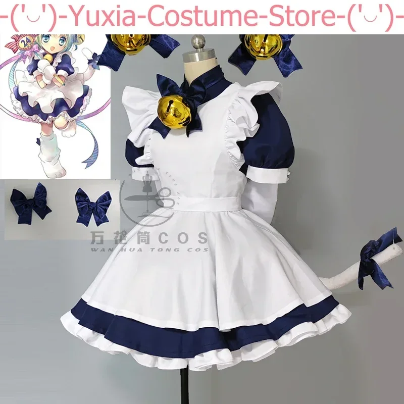 Аниме ди Ги шарат деджико горничная Женский костюм для косплея на Хэллоуин