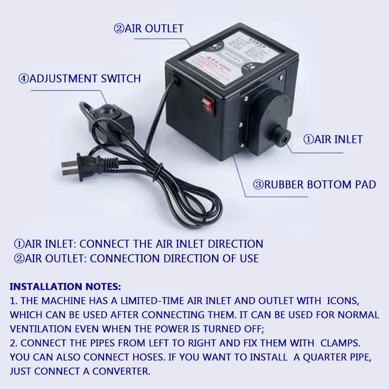 Бытовой насос для бустера природного газа переменного тока оксигенации