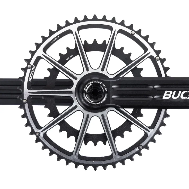 Звездочка BUCKLOS 50-34T 52-36T 53-39T 7075 алюминиевая звездочка для велосипеда 8/9/10/11