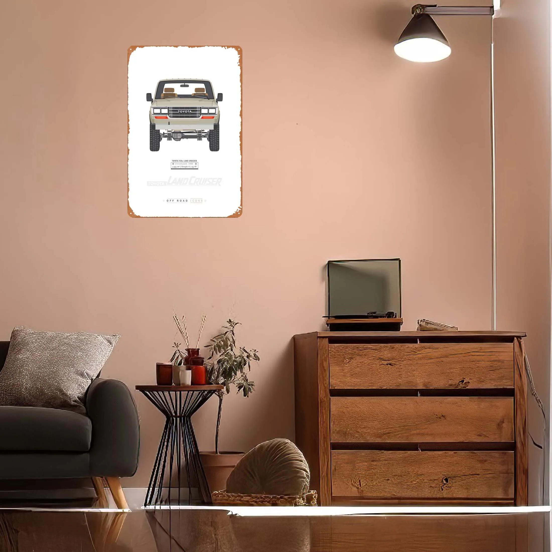 Металлический знак для украшения стен декор комнаты эстетика модель FJ62