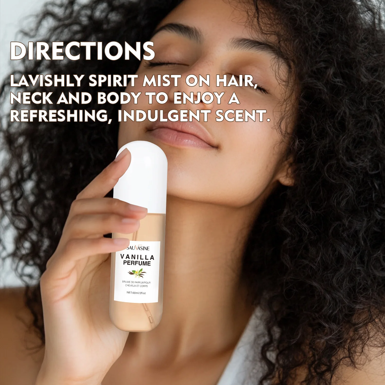 60 мл брендовые духи для волос стойкий аромат тела ванильные женщин