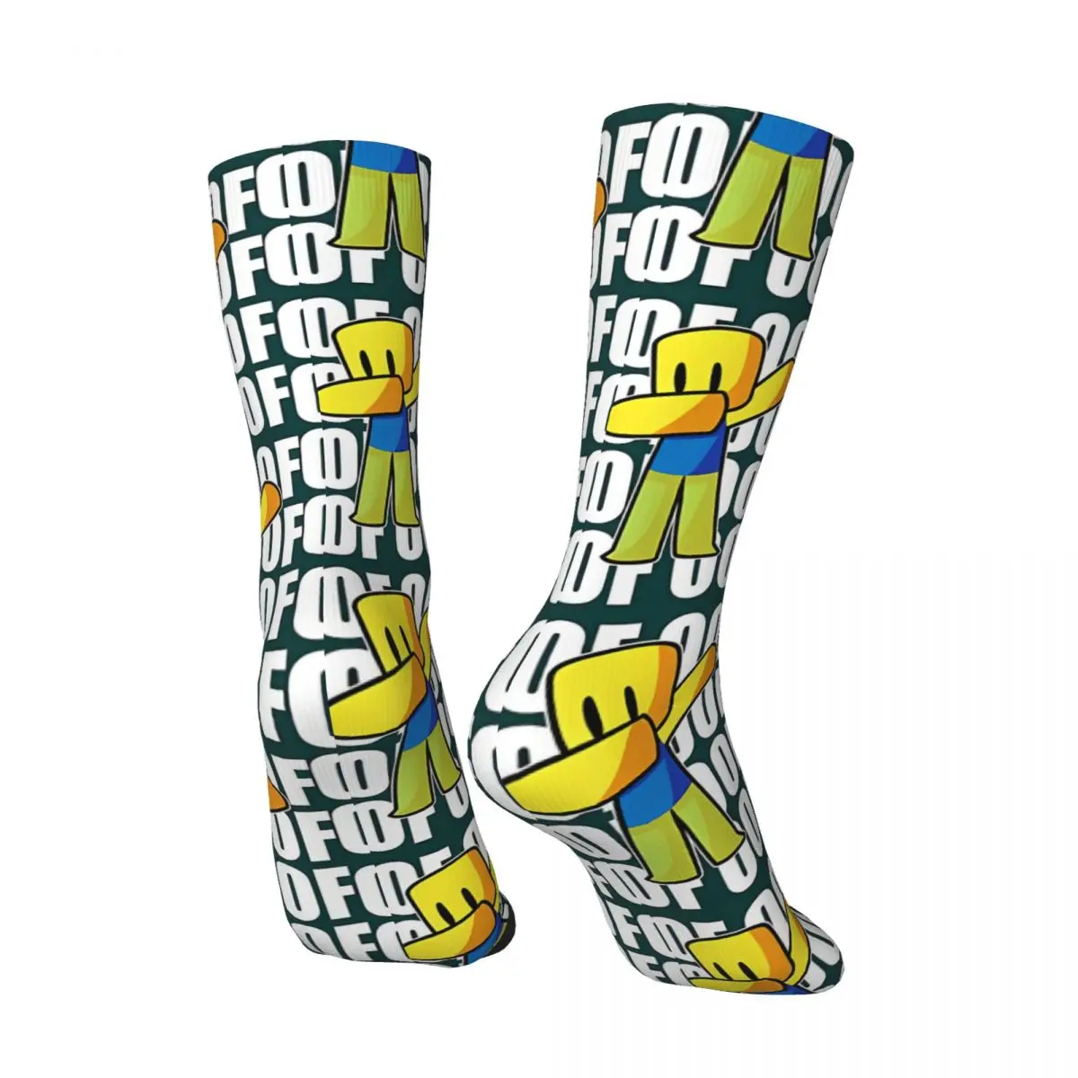 Мужские носки с принтом OOF Meme нарисованные вручную из полиэстера
