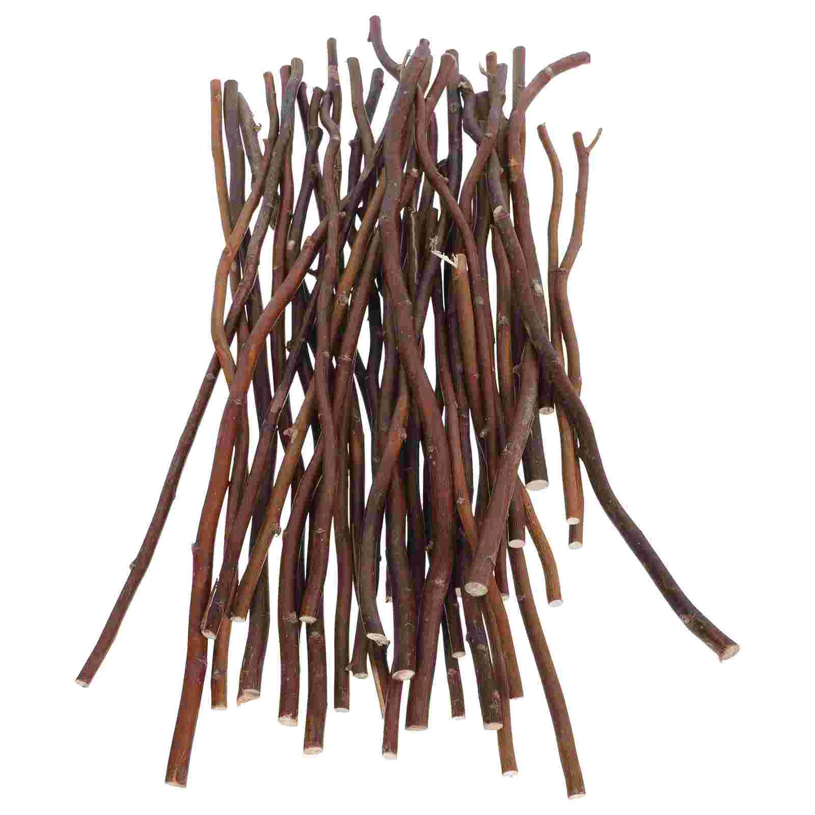 

Sticks Woodbirch Twigs Crafts Branches Diy Vase Craft Wooden Natural Decor Dry Decoration Branch Photo Props Crafting Pumpkin