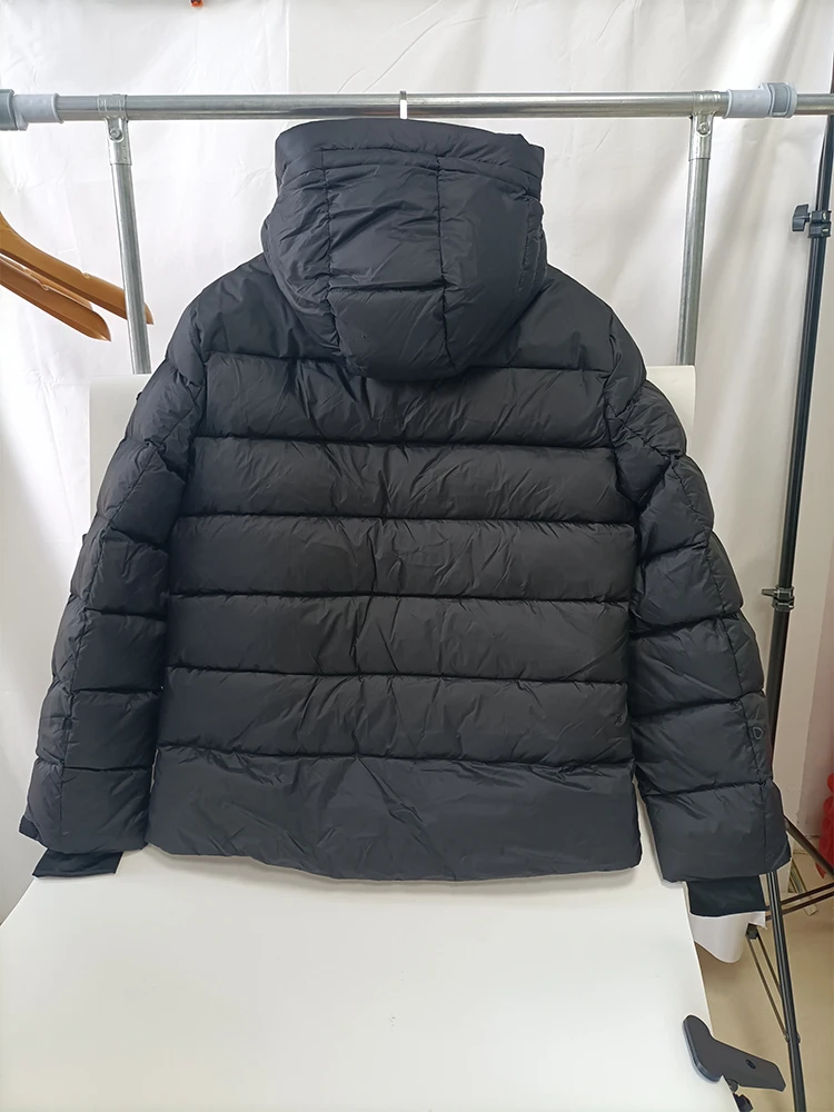 Men's Winter Down Jacket 90% White Duck Feathers Coat Luxury High Quality Ski Solid Waterproof Windproof Overcoat