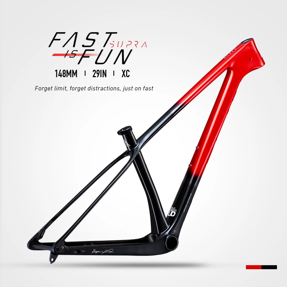 

LEXON New Carbon MTB Frame 29er 148*12mm Mountain Bike Frameset 15/17/19inch BOOST 29 Bicycle Frames Cycling Accessories