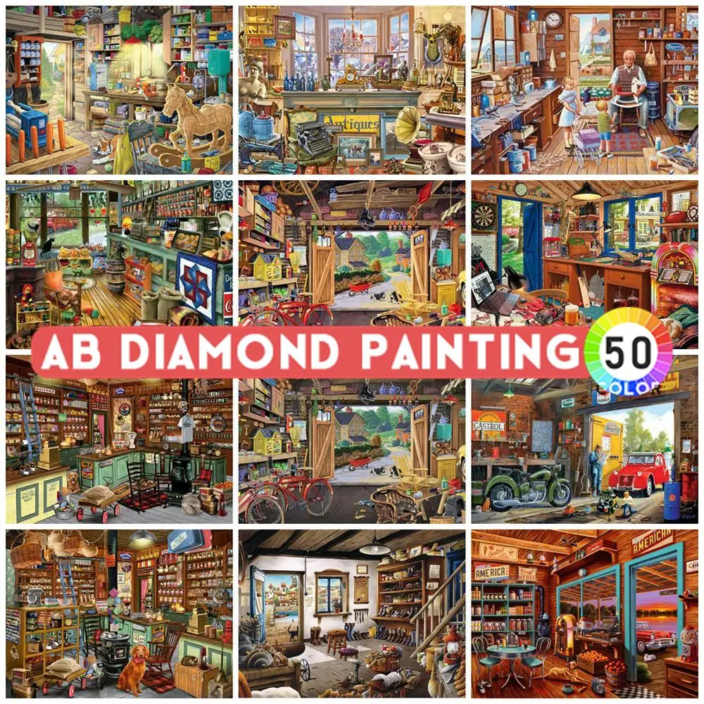 Набор для алмазной живописи, 5D Набор для вышивки крестом