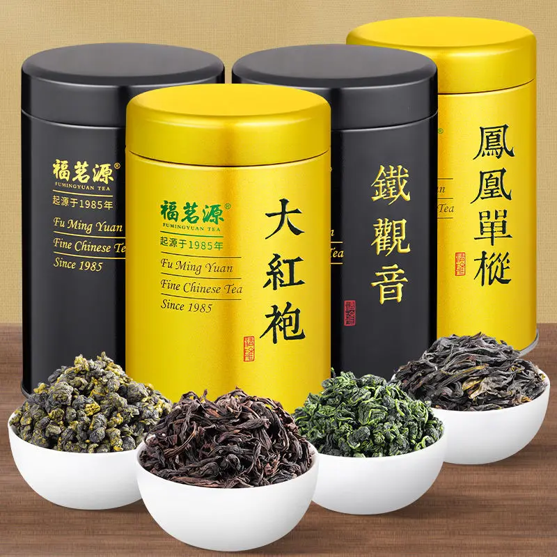 4 в 1 чай Oolong s 5A 2022 новый Tieguanyin Dahongpao Phoenix Dancon Тайвань Dongding 500 г набор |