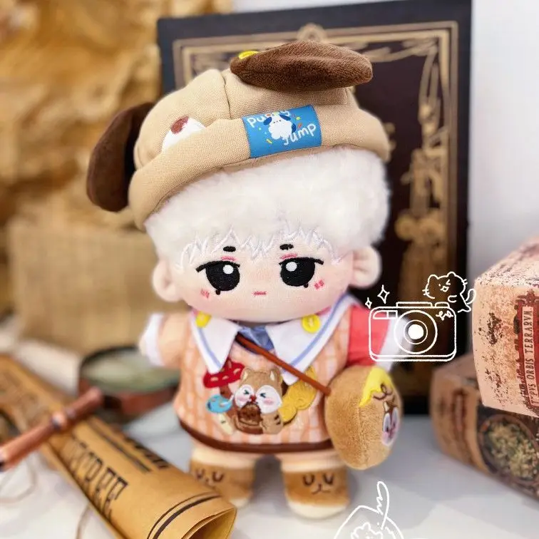 

Плюшевая кукла Kpop со звездами и ушками животных, 20 см