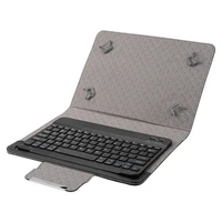 bluetooth keyboard wireless keyboard mini keyboard portable for android ios windows and pu leather case cover for 10 inch tablet