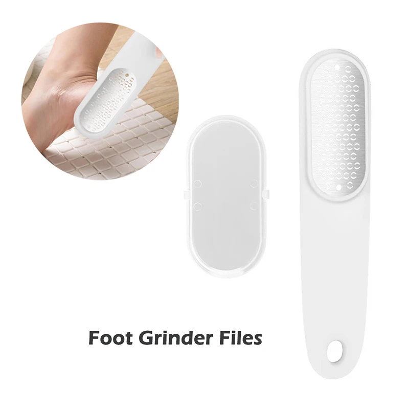 

Foot Care Tool Double-sided Stainless Steel Footplate Foot Grinder Files for Feet Dead Skin Callus Peel Remover