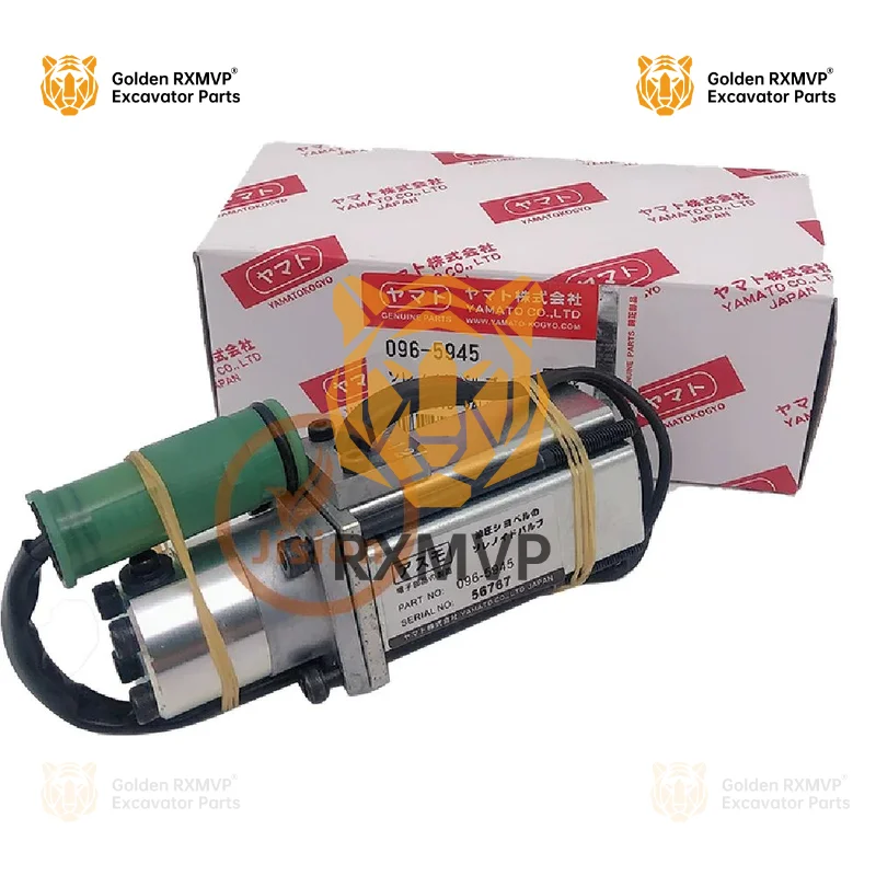 Для 096-5945 0965945 Электромагнитный клапан гидравлического насоса подходит для Cat E70b