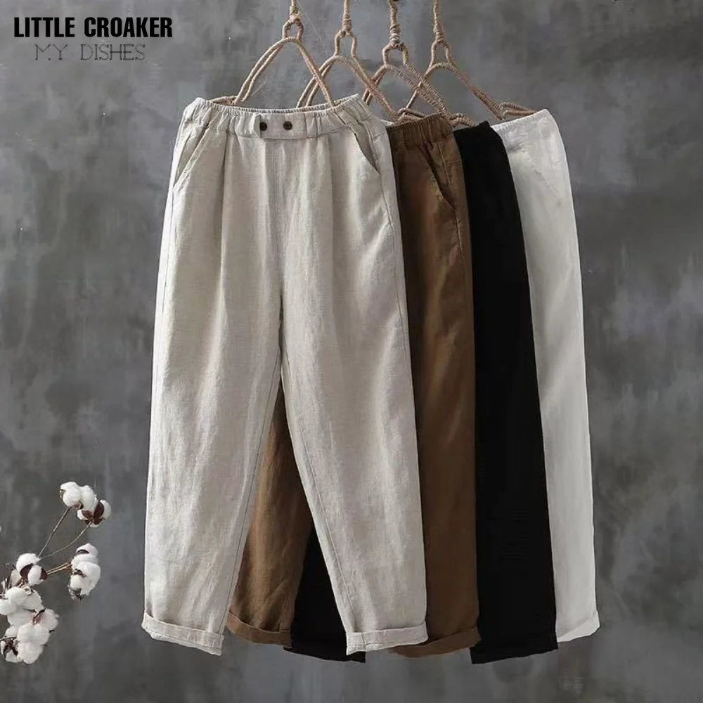 

Женские брюки 2023, шикарная модная офисная одежда, рабочая одежда, брюки TRAF для женщин, винтажные женские брюки до щиколотки с высокой талией ...