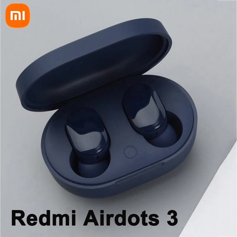 

2023 Xiaomi Redmi AirDots 3 True Wireless Bluetooth Headset Bluetooth 5.2 Ultra Long Endurance In ear Headphones Earphones Case