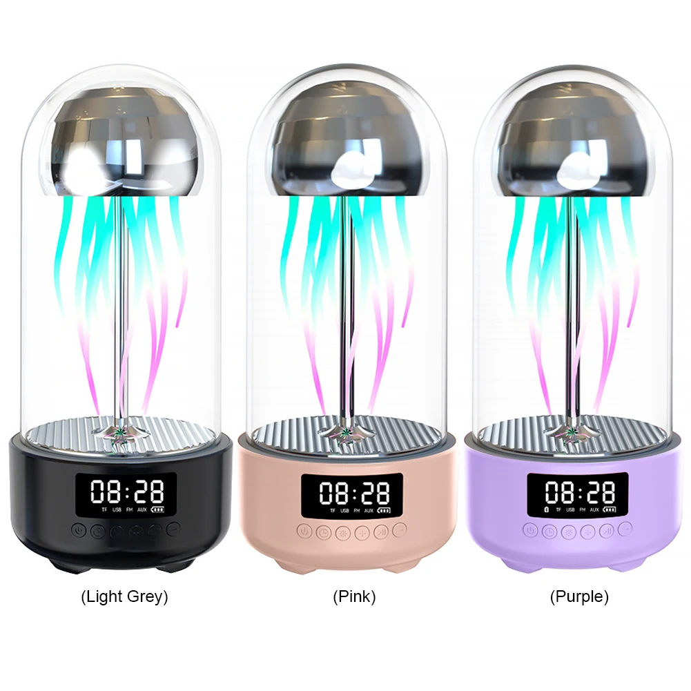 Bluetooth-совместимый механический динамик-медуза с цветной подсветкой умный