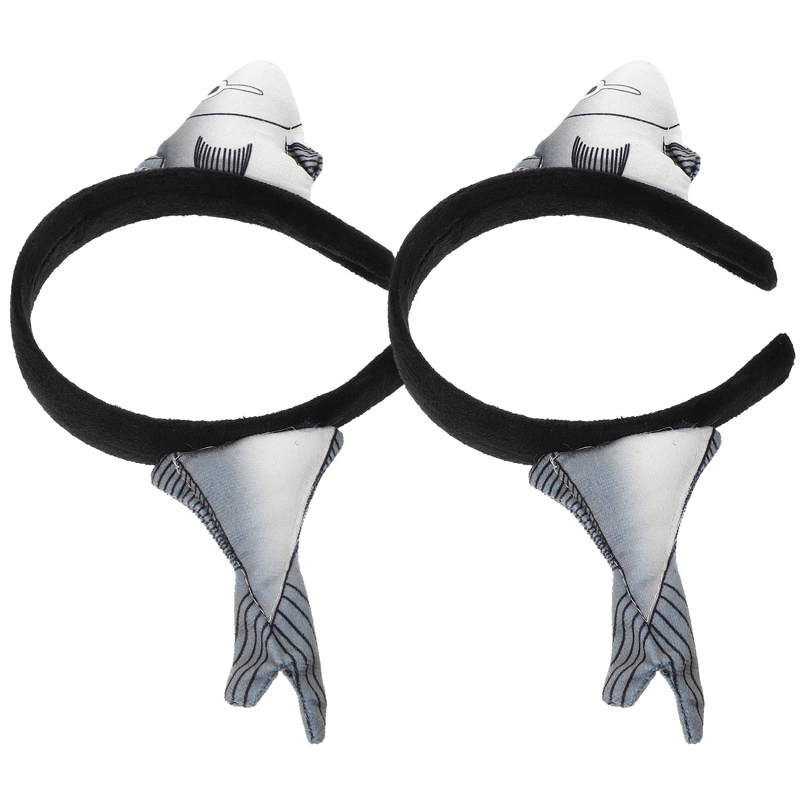 Повязка на голову с соленой рыбой аксессуары для волос товары вечеринок забавные