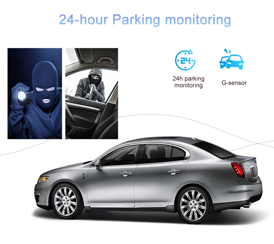 Автомобильный видеорегистратор-зеркало заднего вида 10 26 дюйма Android 8 1 4 + 32 ГБ -