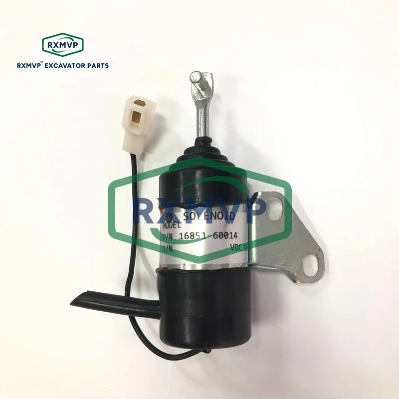 Для 16851-60014 16851-60010 Соленоид остановки 12 В Kubota Rtv900r Rtv900s Rtv900t Rtv900w Отключение топлива