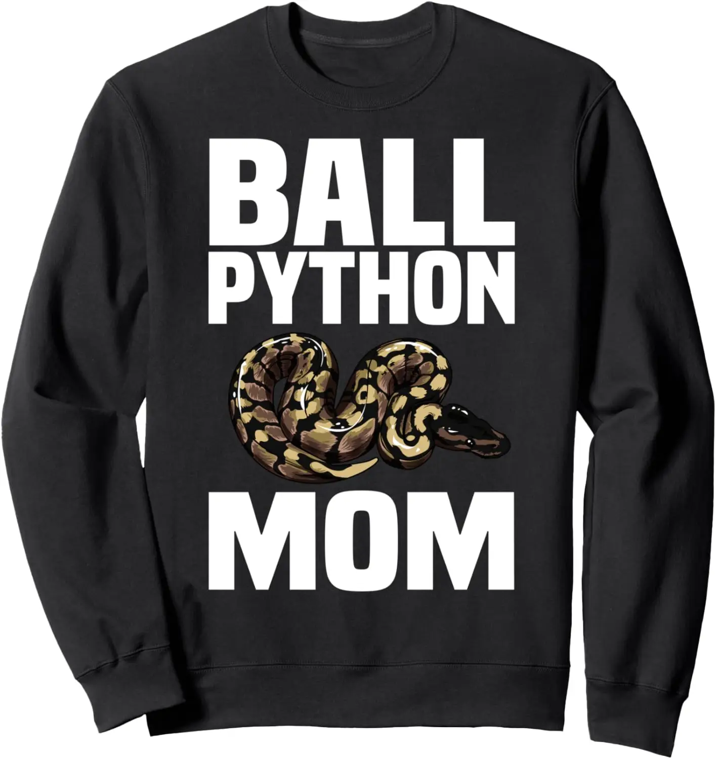 Прохладный свитшот с питоном для мамы и женщин Гертология рептилия змея мама