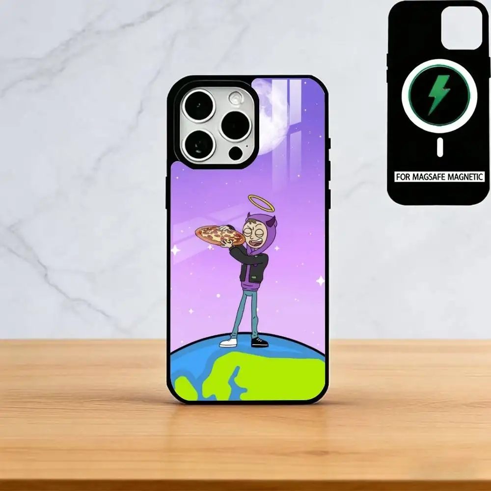 Фото Чехол для телефона Tha Supreme Rapper T-Thasup для iPhone 17, 16, 15, 14, 13, 12, 11 Plus, Pro, магнитный, для беспроводной зарядки Magsafe №4