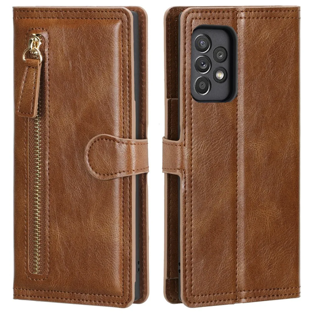 

Leather Case Wallet Flip Card Slot Cover Coque For Samsung Galaxy A52S 5G 6.5"Cover For Samsung A 52S A52 S SM-A528B Card Stand