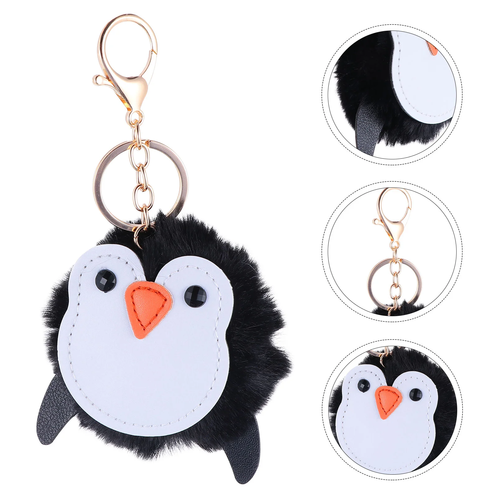 3 шт. брелок с изображением пингвина сумка декор кулон модный очаровательный
