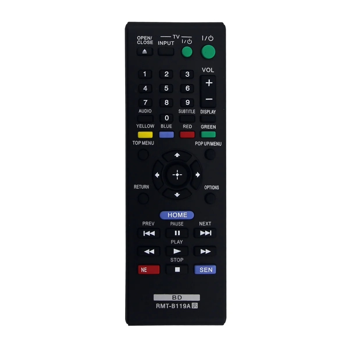 Пульт дистанционного управления для Sony Blu-Ray Disc DVD-плеера BDP-BX59 BDP-S390 BDP-S590 BDP-S1100 BDP-S3100